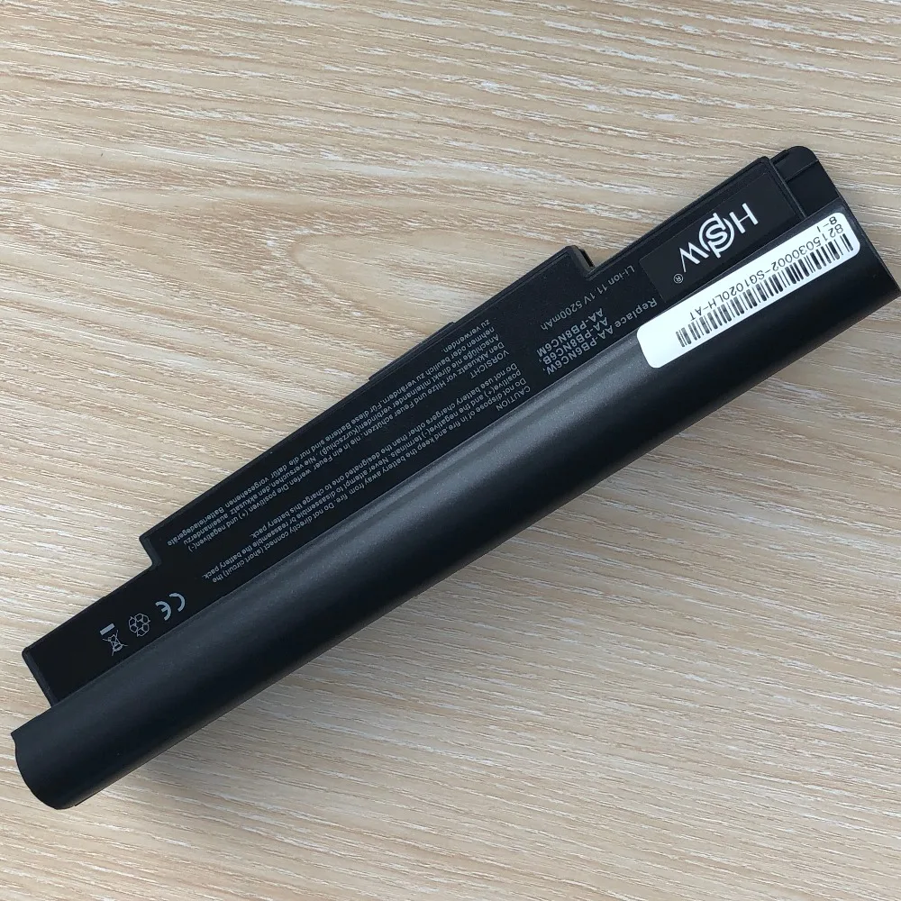 Battery For SAMSUNG MINI NETBOOK NC10 ND10 NC20 AA-PB6NC6W AA-PB8NC6B AA-PB8NC6M