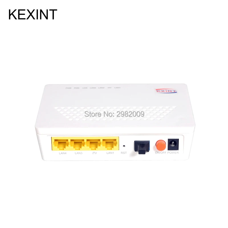 KEXINT  ONU FTTH EPON/GPON ONT SPEC 1GE+3FE ransceiver Equipment