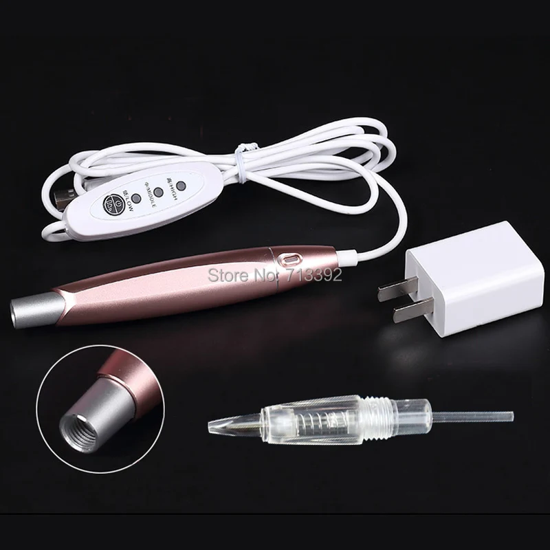 Professional Electric Semi Permanent Makeup Eyebrow Lip Eyeliner Tattoo Machine Pen