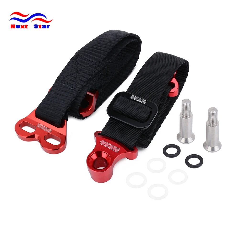 

Motorcycle Front Rear Rescue Pull Belt For HONDA KAWASAKI YAMAHA YZ YZF WR WRF KX KXF KLX Dirt Bike