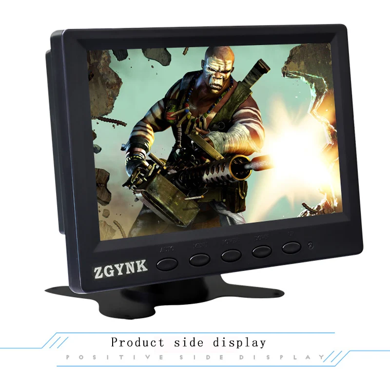 

7-inch portable HD LCD VGA computer monitor screen mini expansion car monitor