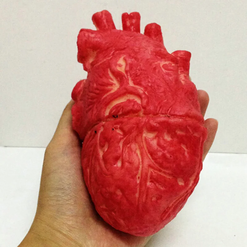 Bloody Zombie Food Human Heart Chop Shop Body Part Organ Halloween Horror Prop Party Accessories April Fool's Day Decor