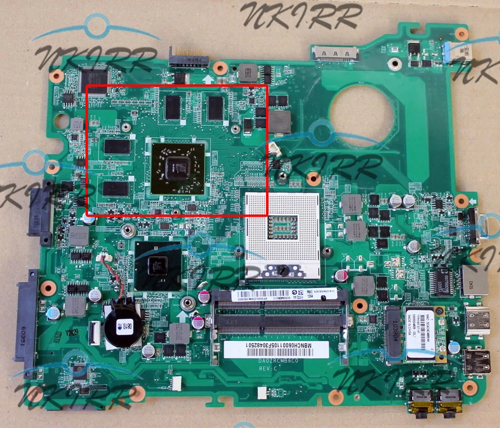 DA0ZRCMB6C0 HD5650 MBNCH06001 MBND 606001   HD5470 MBND 706001   MBNC 806001   MBNCA06001 para placa-mãe Emachines E732 E732G E732ZG