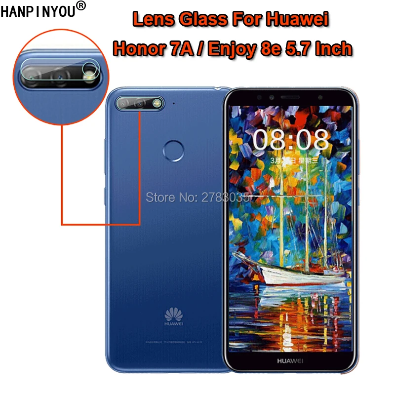 

For Huawei Honor 7A / Enjoy 8e Clear Ultra Slim Back Camera Lens Protector Rear Camera Lens Cover Tempered Glass Protection Film