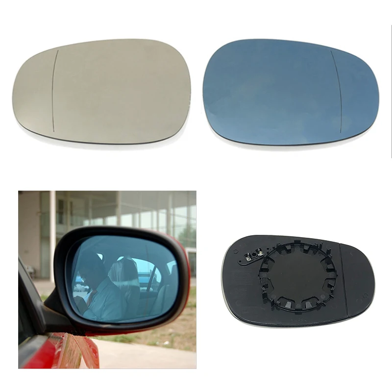 

Replacement White & Blue Left Right Heated Wing Rear Mirror Glass For Mercedes-Benz E Class E90 2009 2010 2011 2012