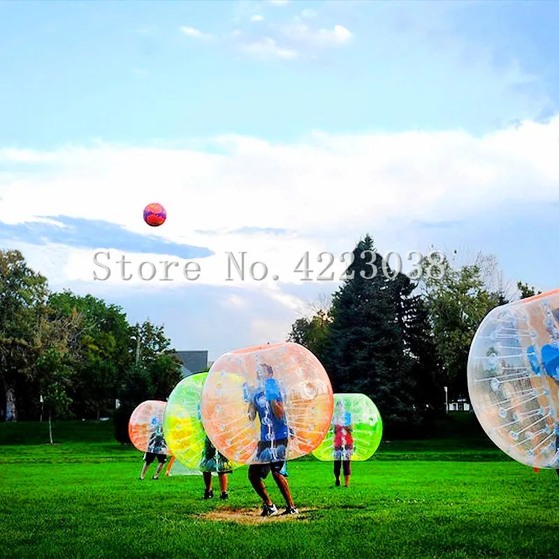 Ballon de football à bulles gonflable en PVC pour adultes et enfants, boule de hamster angiHuman, pare-chocs, livraison gratuite, 1.5m