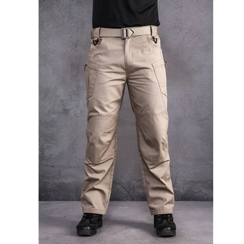 Outdoor Climbing Sports Waterprofo Tooling Pants Men Riding Hiking  Training Wearproof Anti-tear Pants