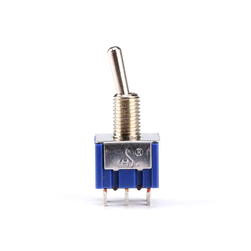 2/5pcs Miniature Toggle Switch MTS-202 SPDT 6A 125VAC/3A 250VAC Mini Switch Lever Switch 6 Pin ON/ON High quality