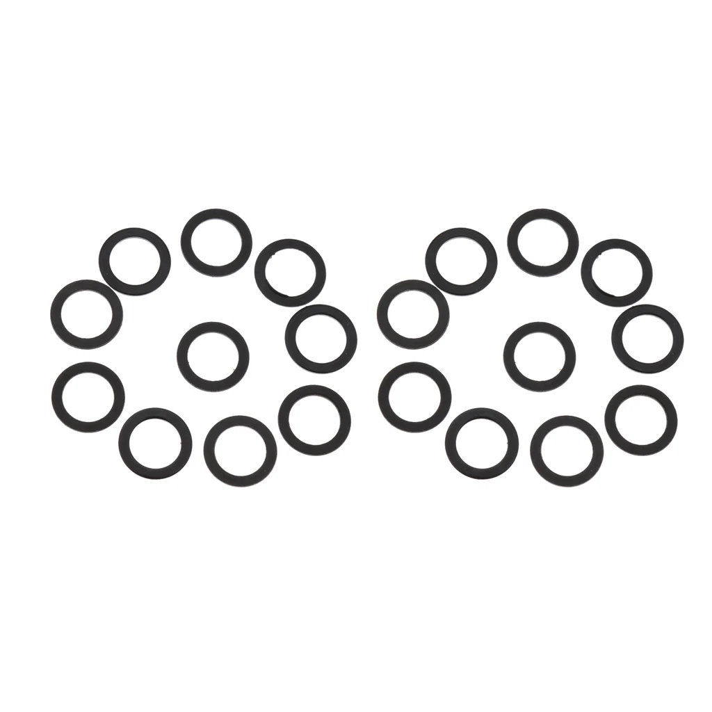 20pcs Metal Truck Washers Speed Rings Skateboard Longboard Parts Men Women Outdoor Skateboarding