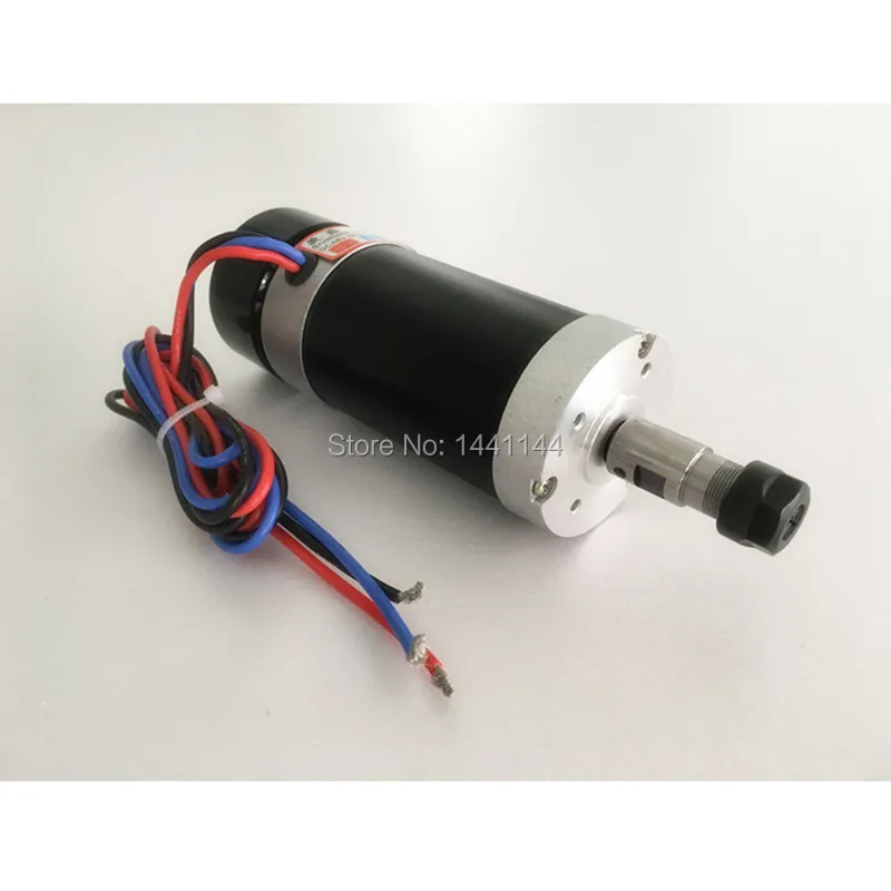 CNC Spindle Brushless 400W ER11 Collet Spindle Motor + Switching Power Supply + Motor Driver + 55MM Clamp + 3pcs ER11 Collet