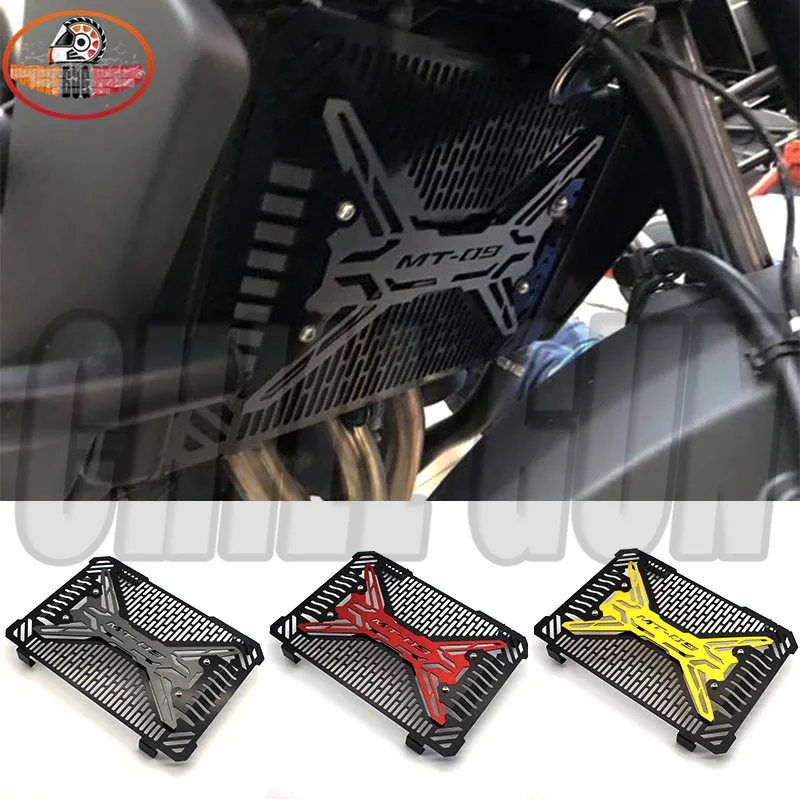 

Motorcycle Stainless Steel Radiator Guard Grill Grille Protection Cover For YAMAHA MT09 FZ09 MT-09 FZ-09 MT 09 FZ 09 2014-2017