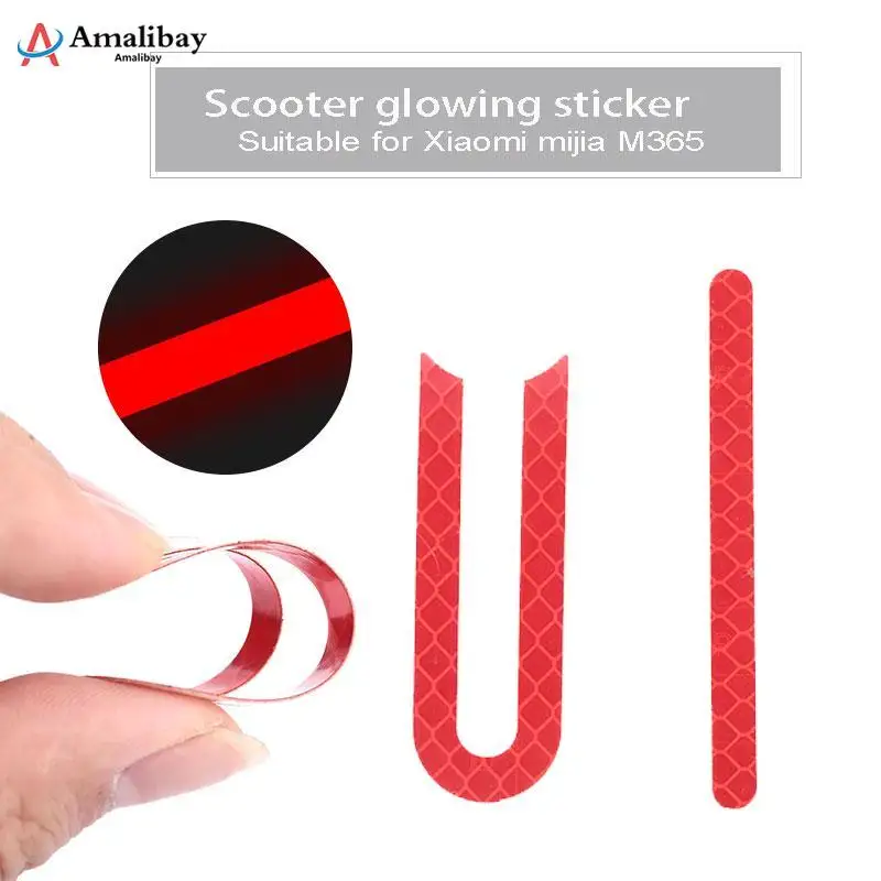 Wheel Reflective Sticker for Xiaomi Mijia Electric Scooter M365 Scooter Parts Xiaomi Pro Accessories