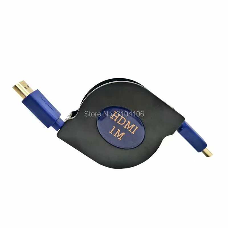 การจัดส่งสินค้าฟรี High Speed HDMI 1.4ชายสาย HDTV 1.5M รองรับ Ethernet 3D และเสียง