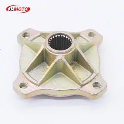 24T 110mm*4 STUD Rear Wheel Hub Fit For China 110cc 150cc 200cc 250cc Go Kart Golf Cart Buggy Karting ATV UTV Quad Bike Parts