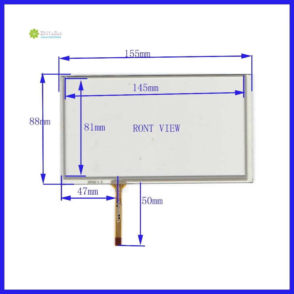 

BR247B-062 compatible 6.2inch 4 line For Car DVD touch screen panel 155mm*88mm this is compatible TouchSensor FreeShipping