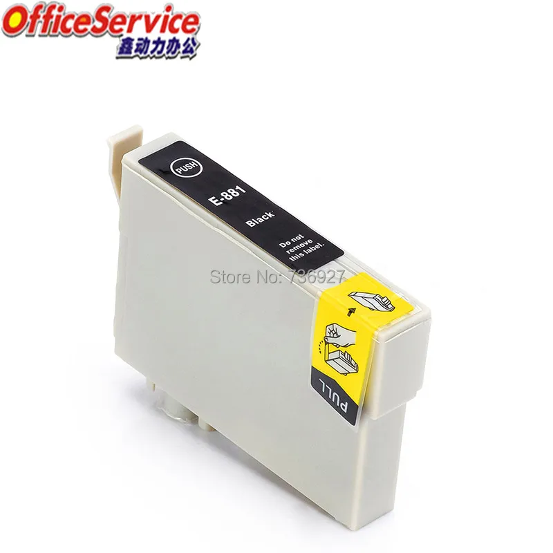 T0881 Ink cartridge Compatible For Epson Stylus NX105 NX110 NX115 NX200 NX215 NX300 CX4400 CX4450 CX7400 CX7450 NX100 printer