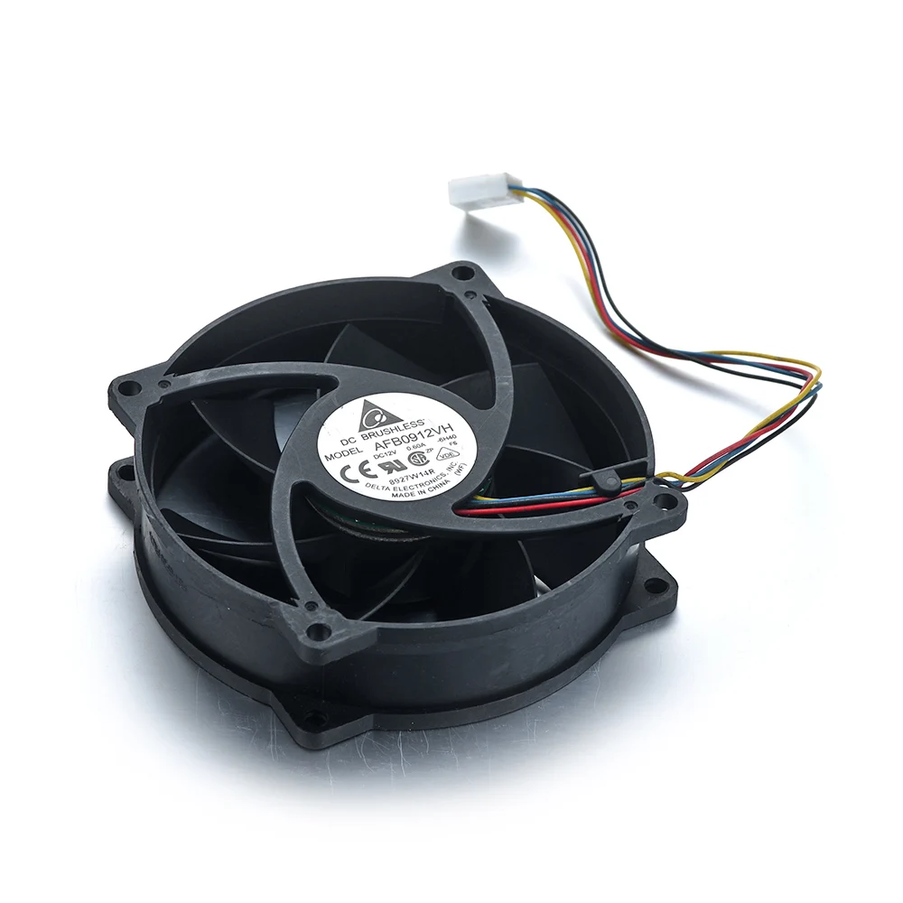 1pcs Round DC 12V 92*92*25mm 4Pin DC Brushless for PC CPU Computer Case Cooling Fan Replacement Accessories for DIY lovers