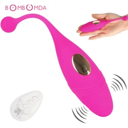 Wireless Remote Control Vibrating Bullet Eggs Vibrator Sex Toy for Woman Rechargable Clitoris Stimulator Vaginal Balls Vibrator