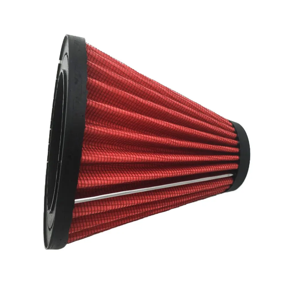Red Universal Spike Air filter element Cone For Yamaha V-Star 650 1100 Dragstar XVS 1100 Road Star Motorcycle accessories