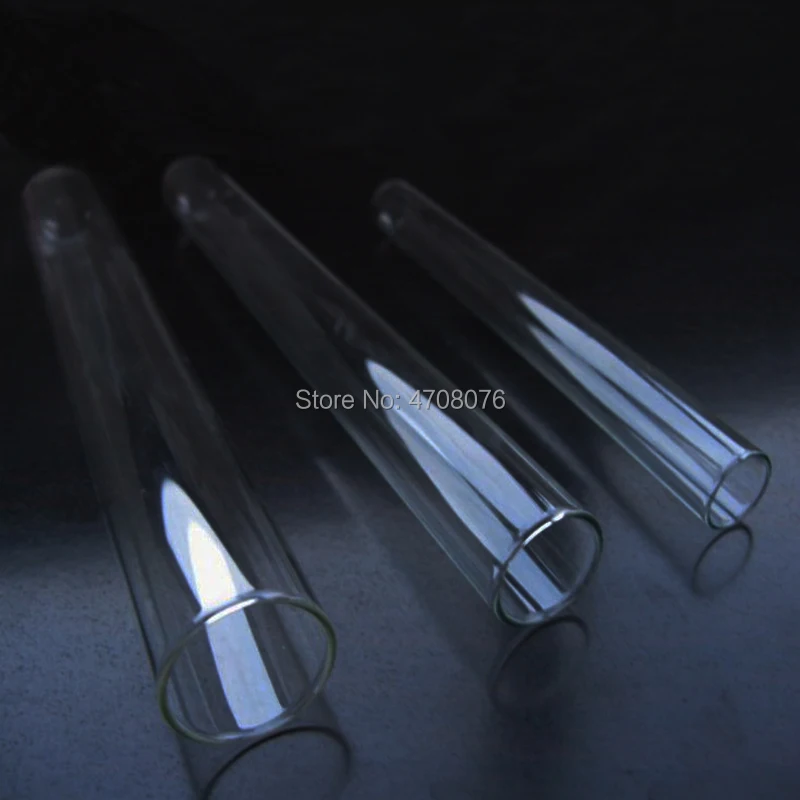 Pyrex test tube Borosilicate transparent lab test tube blowing glass for scientific experiments 18x180mm 10pcs/lot round bottom