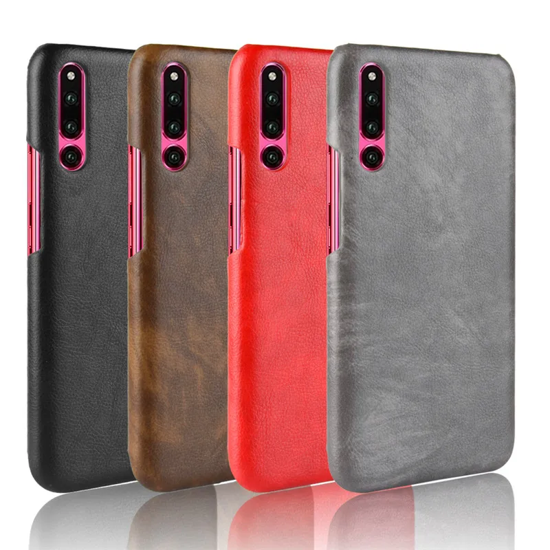 For Huawei P30 ELE L09 L29 L04 Case PU Leather Skin Hard Back Cover Shockproof Phone Case for Huawei P30 Hard Cover Protector