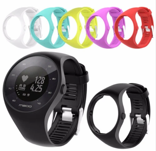 Replacement Soft Silicone WristBand Watch Band Strap for Polar M 200 M200 USB Charger