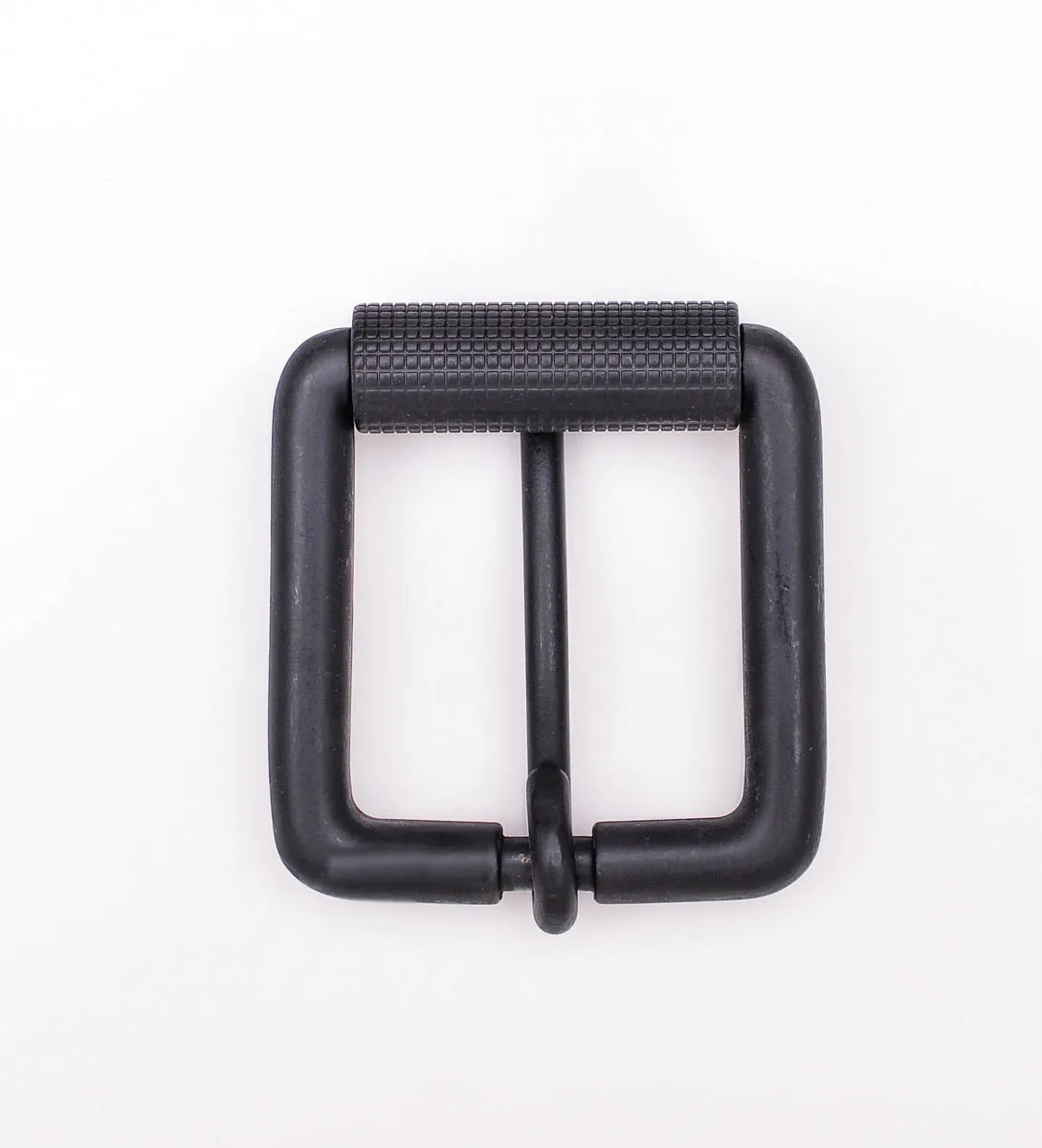 50X53MM (Inner 34mm) Rectangular Alloy Pin Single Prong Roller Black Buckle for Leather Belt 35mm