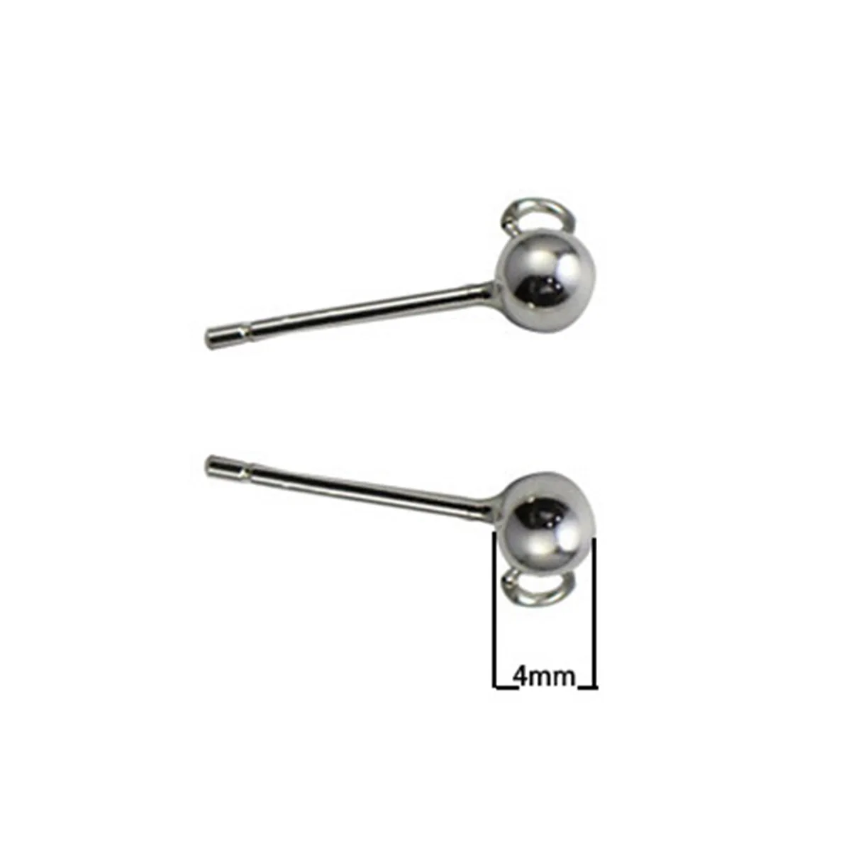 

Beadsnice 925 Sterling Silver Earring Studs Findings Diy Jewelry Supplies 38638
