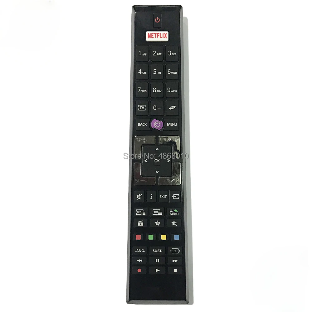

New Replacement RCA4995 For TENSAI For Telefunken RC-A4995 TV LCD/LED Remote Control With Netflix Controle Fernbedienung