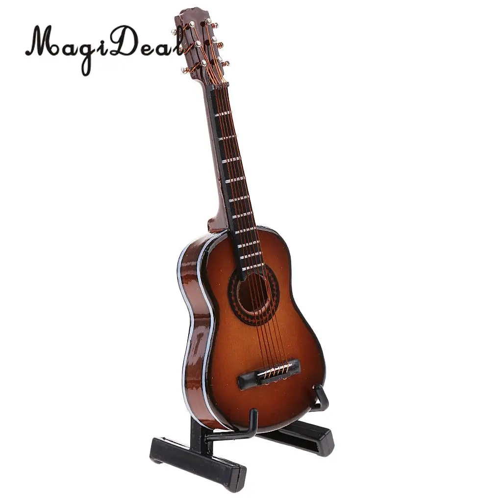 MagiDeal 1/6 Scale Handmade Classic Guitar Model Instrument for 12 Inch Action Figure Doll Toys Soldier Model DIY Accessories