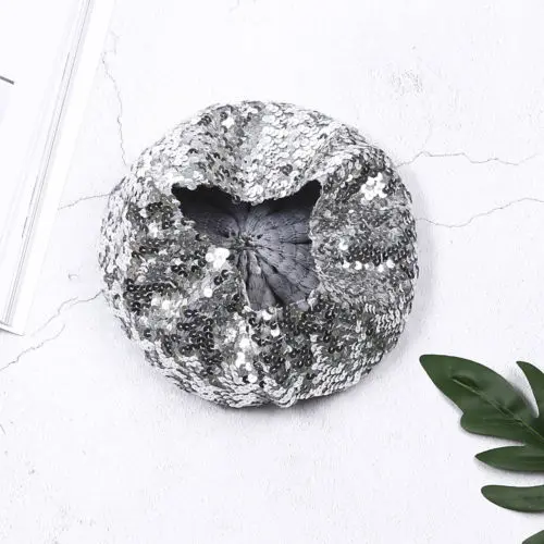 UK Muticolor Sequin Basco Hat Beret Disco Fancy Dress Party Costume Headwear