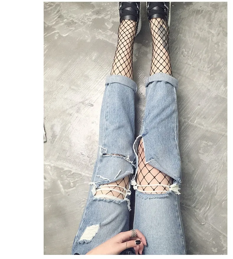 SEXY women high waist fishnet stocking fishnet club tights panty knitting net pantyhose trouser mesh lingerie tt016 1pcs/lot