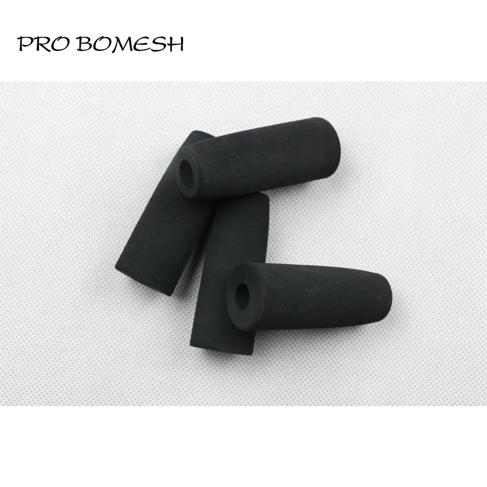 Pro Bomesh 4Pcs/Pack 7cm 7.4g Inner Diam 11mm EVA Rear Grip Split Grip DIY Fishing Rod Building Component Repair Pole