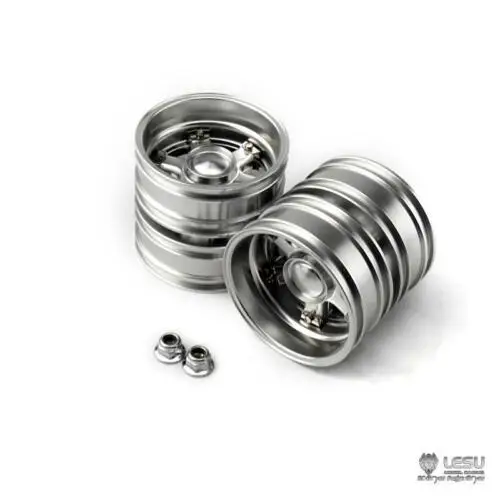 

LESU Rear Metal Wheel Hub W-2046 for 1/14 DIY Tamiyaya Model RC Tractor Truck Hex TH11499