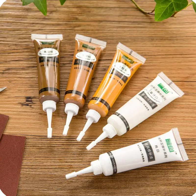 New Furniture Repair Paint Solid Wooden Refinishing Paste Floor Furniture Scratch Fast Remover Black Walnut Repair Paint Pen