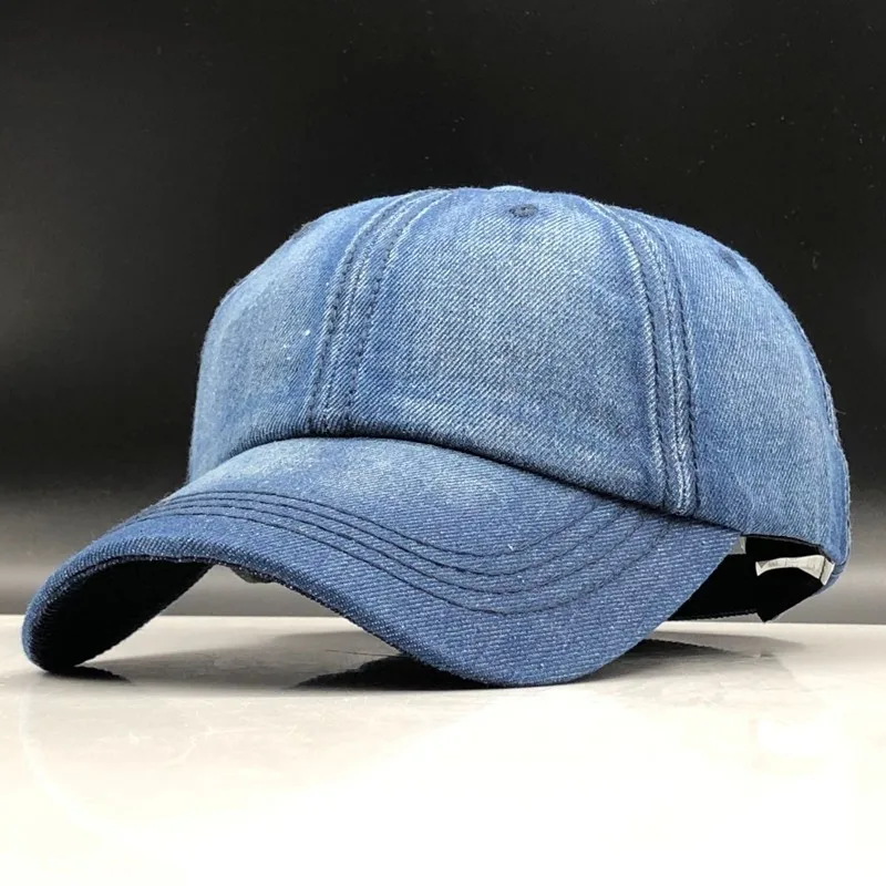 Baseball Cap Women Dad Snapback Caps Men Brand Homme Hats For Men Falt Bone Denim Jeans Blank Gorras Casquette Plain Dad Cap Hat