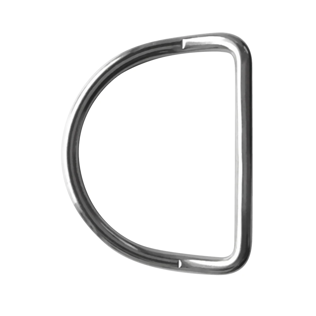 MagiDeal Scuba Bent D Ring for 2 inch/50mm Webbing Belts - 316 Stainless Steel Scuba Accessories Scuba D Ring