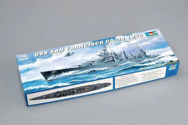 

Trumpeter 1/700 05746 USS San Francisco CA-38 1942