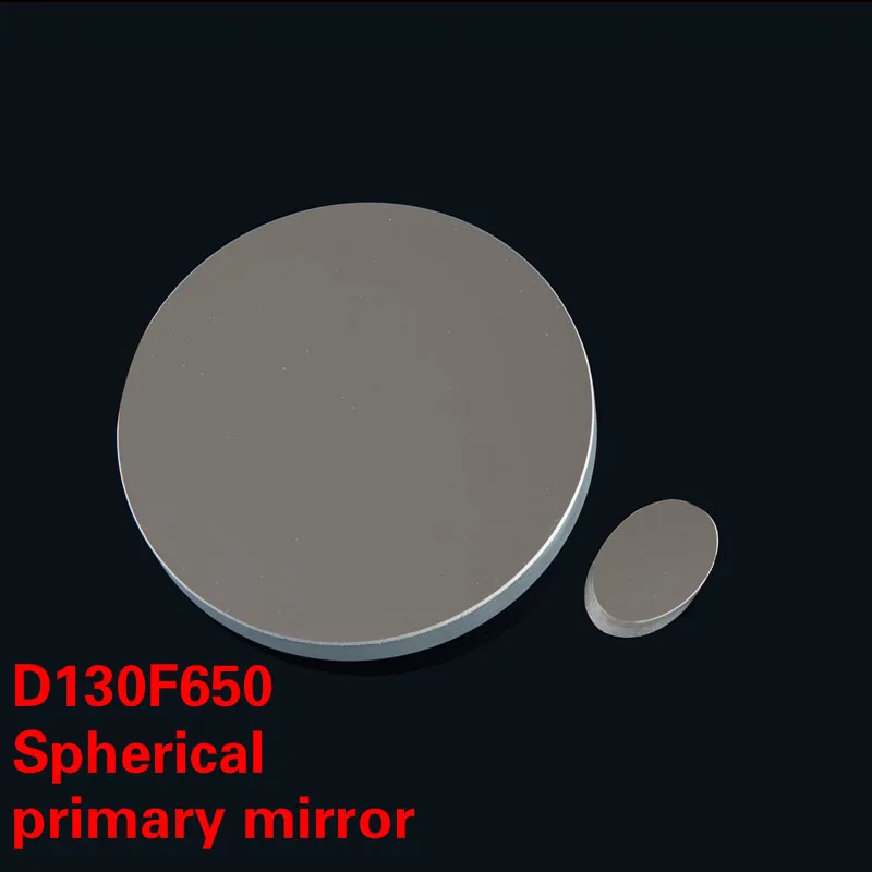 D130F650 Primary Mirror Objective Lens Group With Secondary Mirror For Newtonian Reflection Astronomical Monocular Telescope