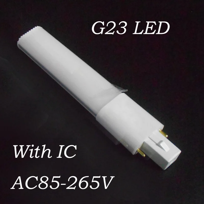 

G23 LED bulb 4W 6W 8W 10W tube lights SMD 2835 G23 LED lamp AC85-265V Epistar chip g23 led light tube PL lamp 110V 220V 230V