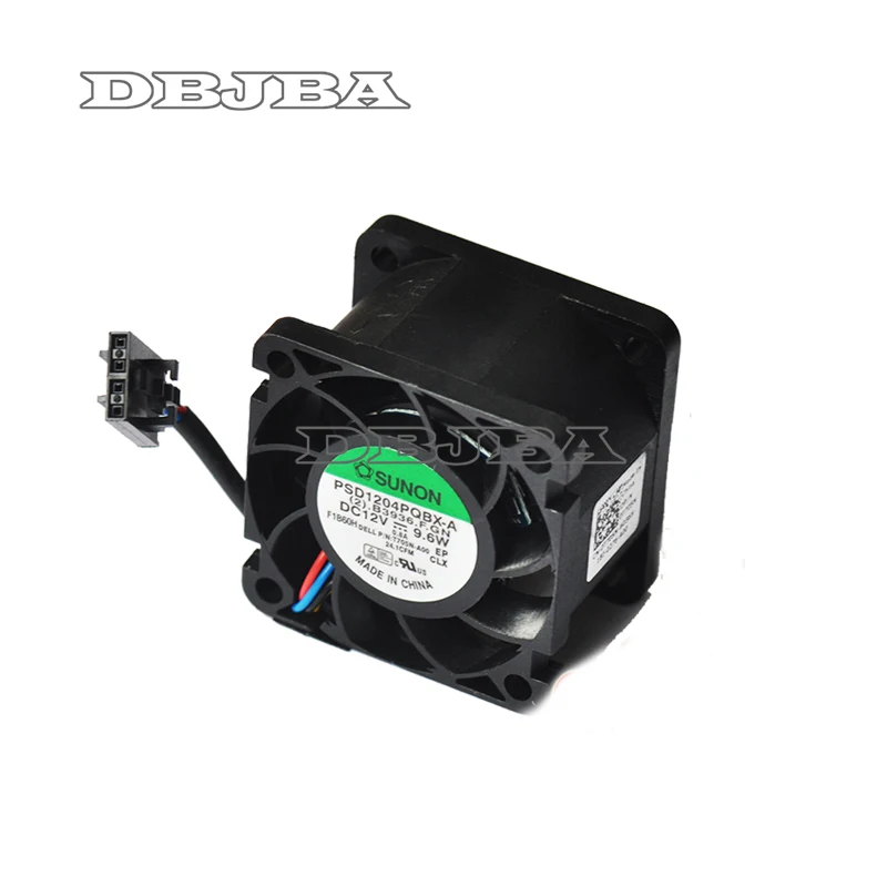 New For Dell PowerEdge R210 T705N N229R PSD1204PQBX-A (2).B3936.F.GN 12V 9.6W  4Wire 4cm Server Fan