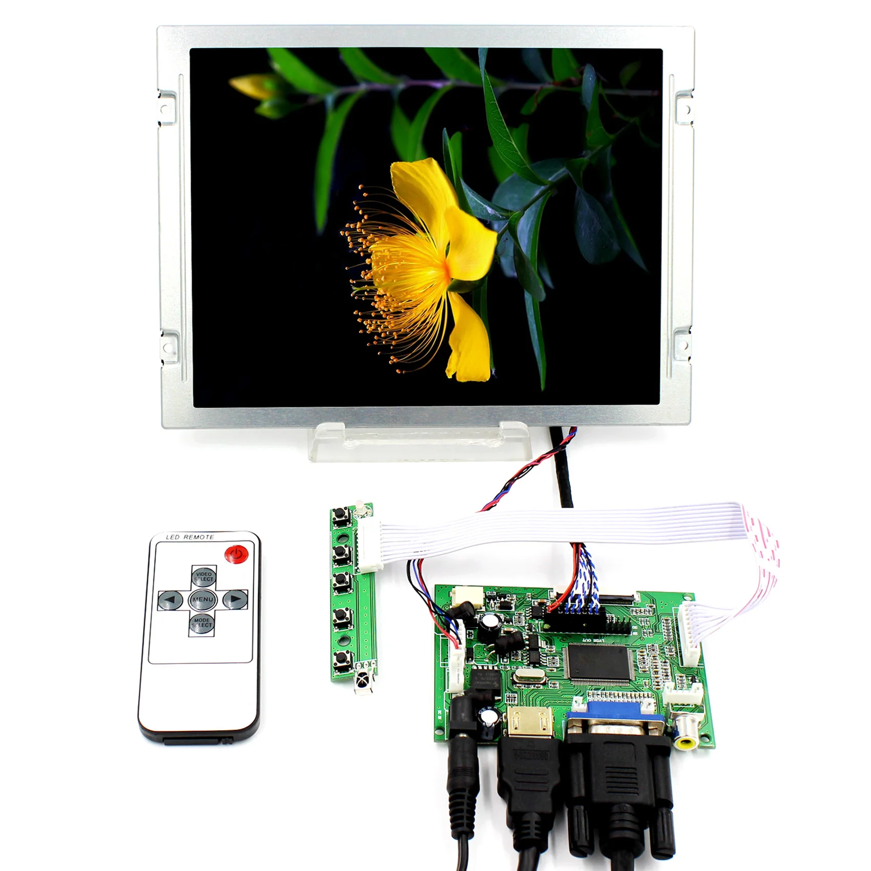 HD MI VGA+2AV LCD Controller Board VS-TY2662-V1 work with 8.4