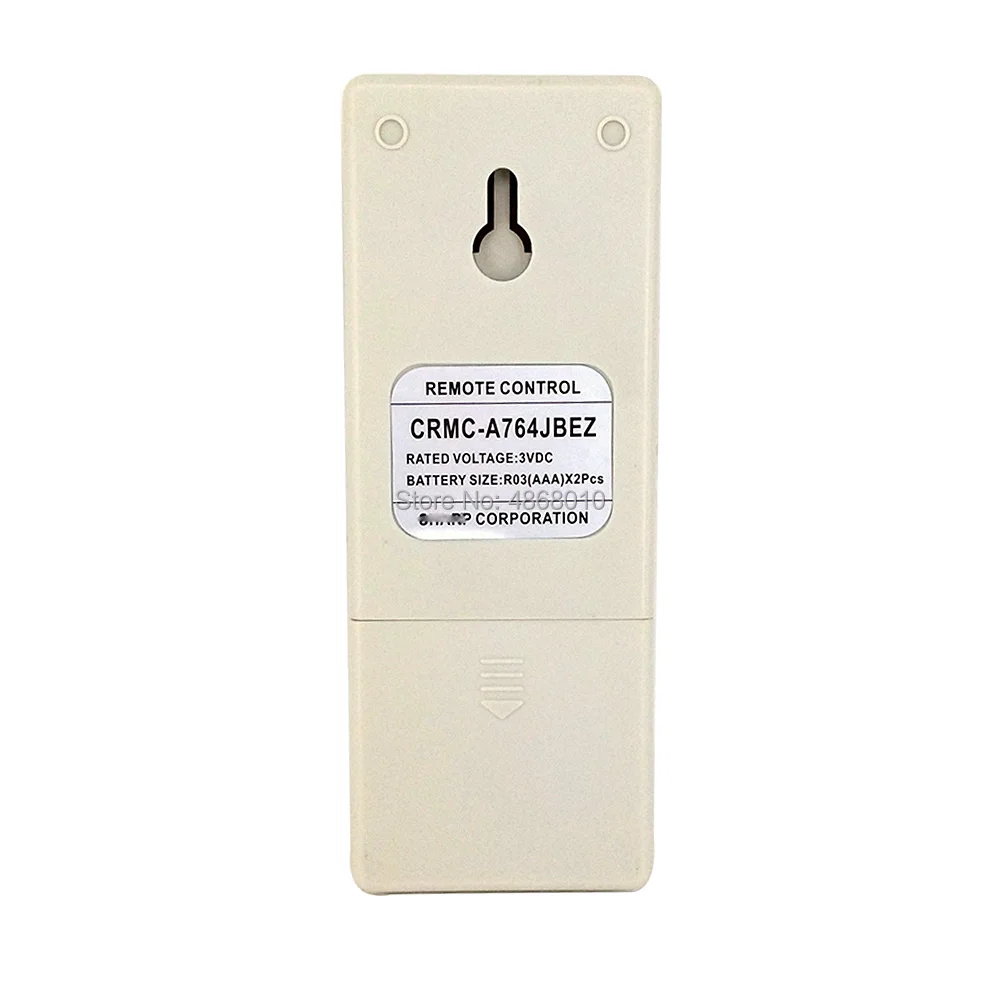 Replacement Air Conditioner Remote Control CRMC-A764JBEZ Universal for SHARP Portable Air Conditioning A/C Fernbedineung