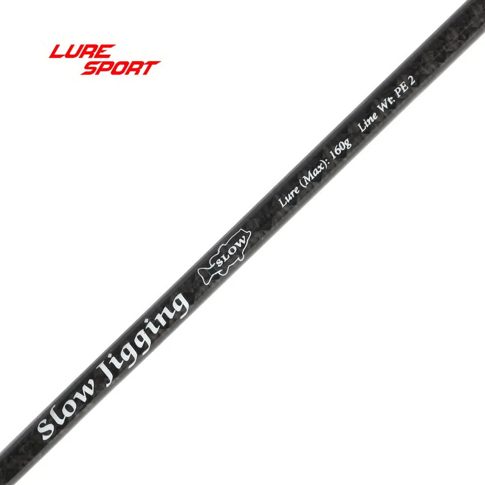 LureSport 2SET Slow Jigging 1.9m rod blank X cross Toray carbon  1.5sections H boat Rod Building component Rod Repair DIY