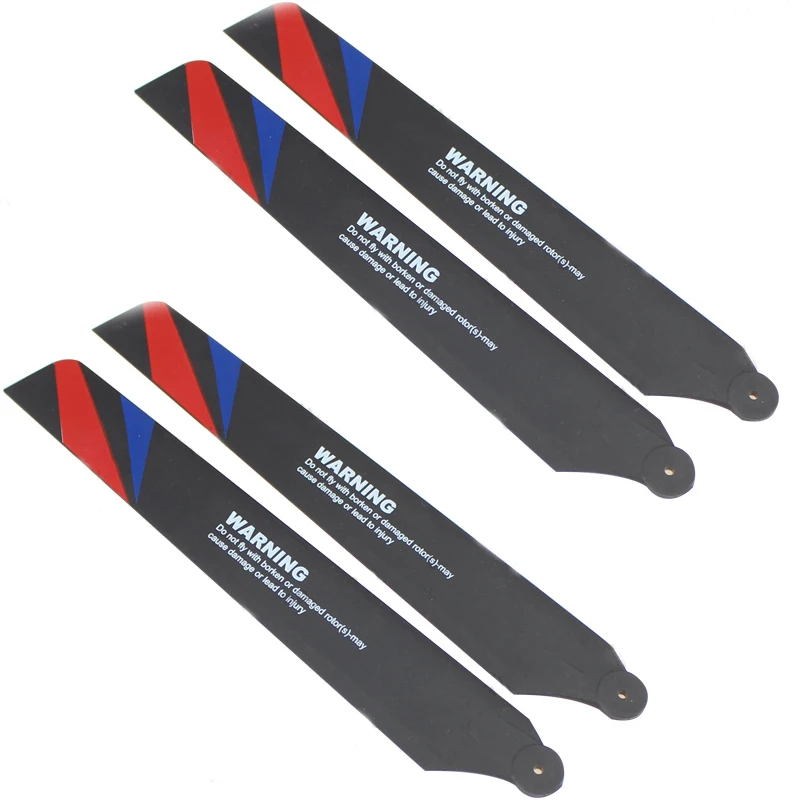 XK K130 RC Helicopter Spare Parts Main Propeller Blade *2 Sets + Tail Blade*2 Sets