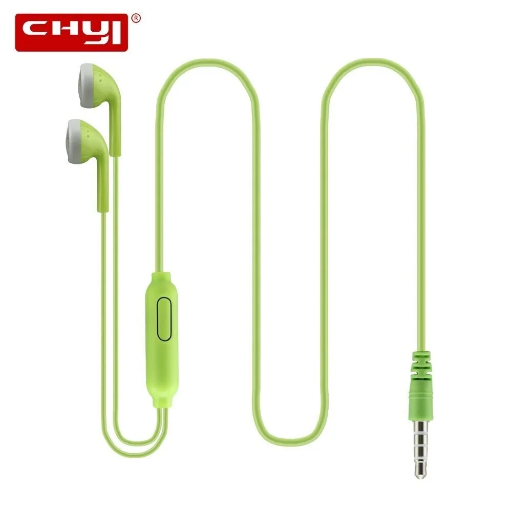 

CHYI In-Ear Sport Earphones with Mic for xiaomi iPhone Samsung Headset Fone De Ouvido Auriculares MP3