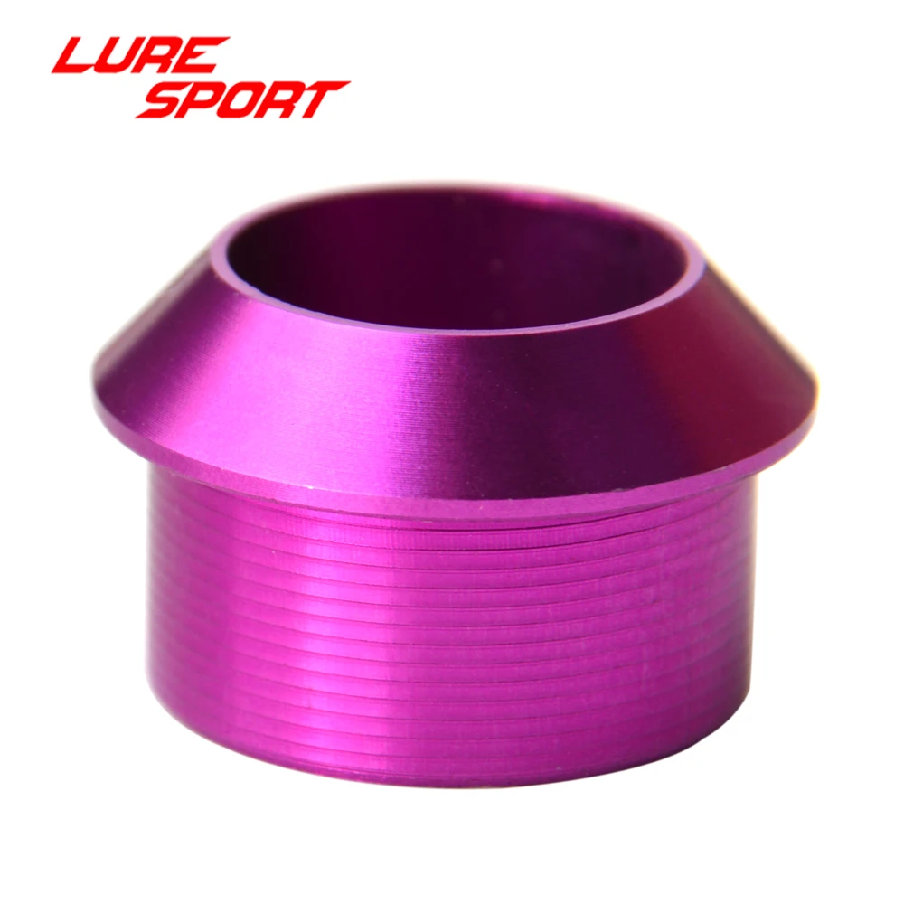 

LureSort 6pcs Aluminum Cap Ring for FUJI Reel Seat HTWCL wind Check Fishing Rod Building Component Repair rod DIY Accessory