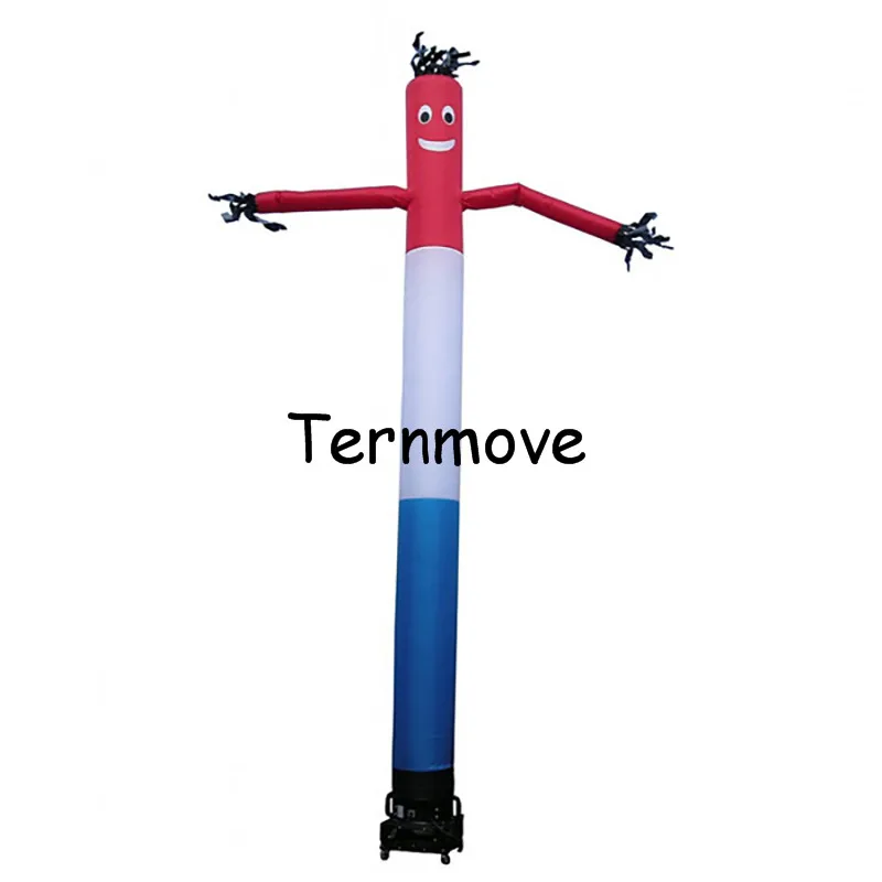 5M Arrow single Leg inflatable air dancer for Advertisement, Desktop Inflatable Tube Man costume for advertising