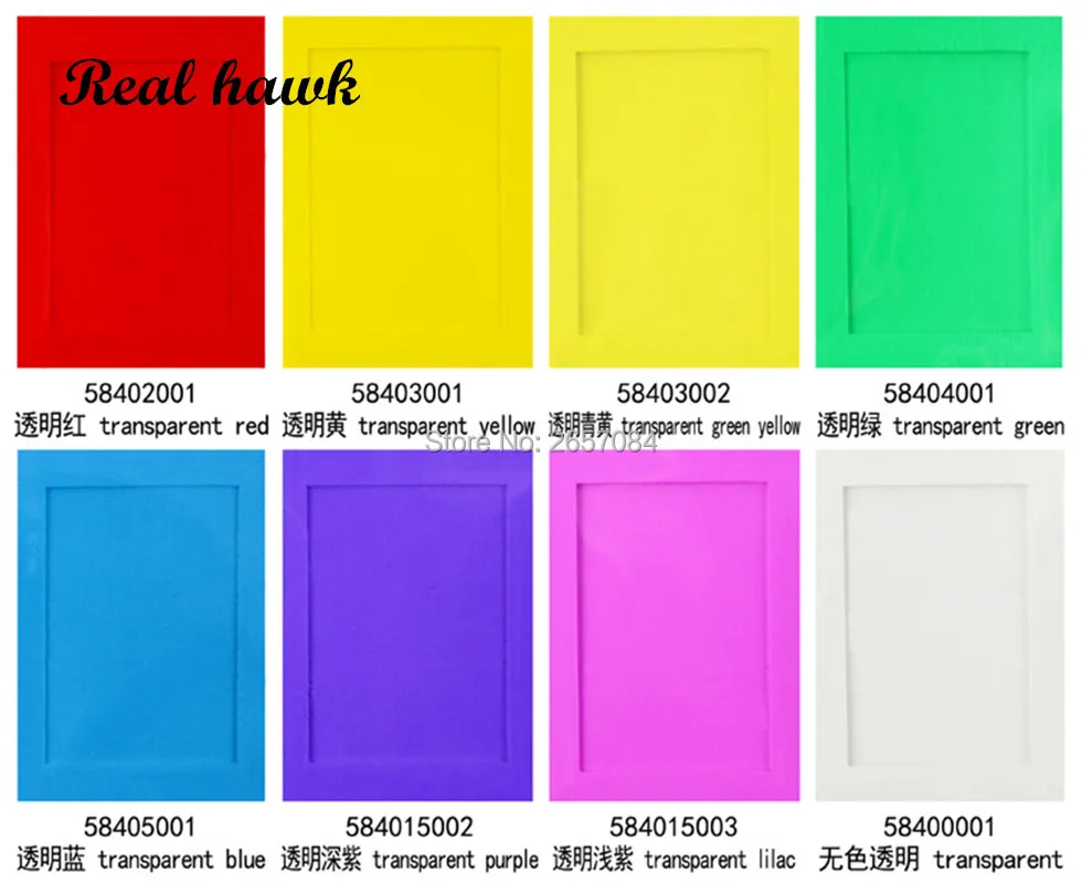 2Meters/Lot Tranparent Colors Hot Shrink Covering Film  High Quality Model Film For RC Airplane Models DIY