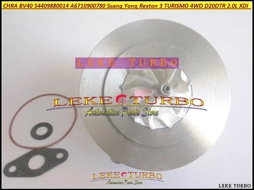 Turbo Cartridge CHRA Core BV40 54409700014 54409880014 A6710900780 For Ssang yong Rexton III 2.0XDI D20DTR 155KM TURISMO 2.0 XDI